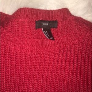 Crop sweater